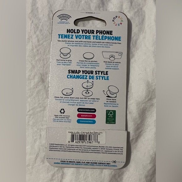 Marble Popsocket - Picture 2 of 2